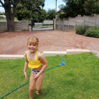 Yellow and Flower Bikini