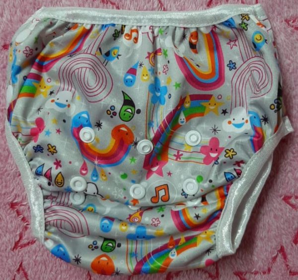 Multicolour Rainbow 02 Swimming Nappy